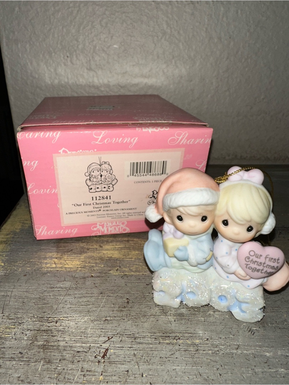 Precious Moments Our First Christmas Together 2003 Ornament (112841)